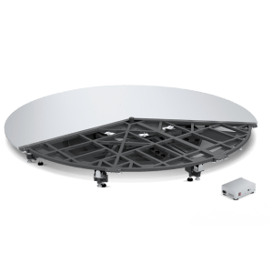 A very large photography turntable